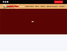 Tablet Screenshot of lenzinis.com
